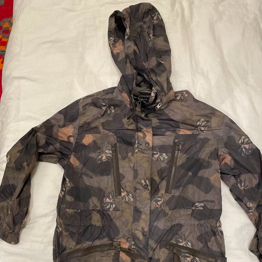 All Saints Zip Up Jacket